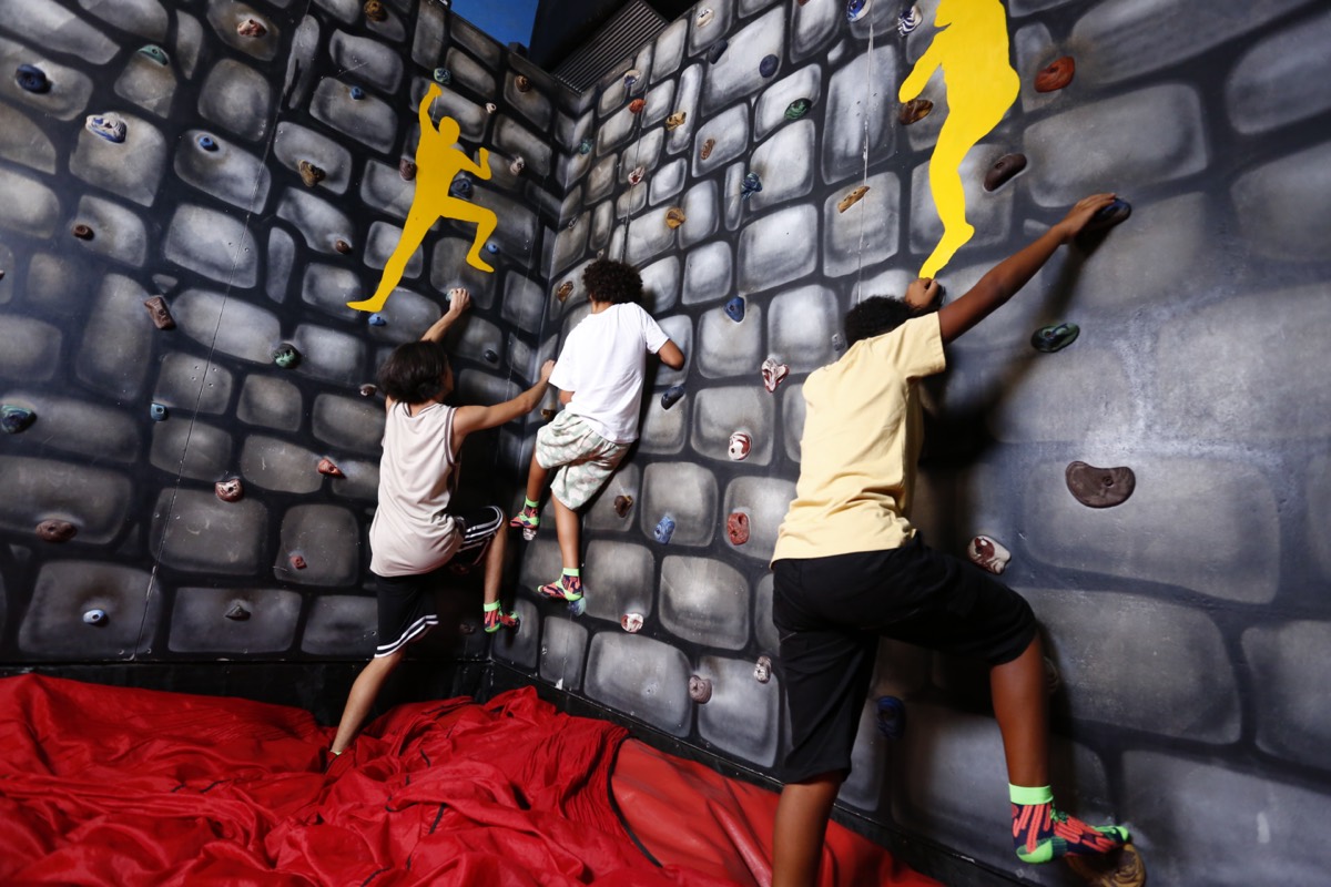 Parede de Escalada na Urban Motion